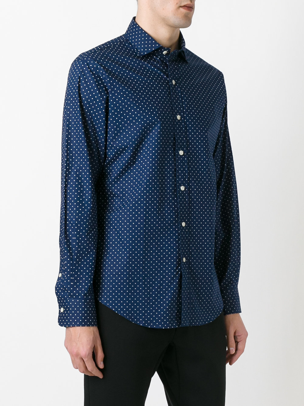 dot print shirt