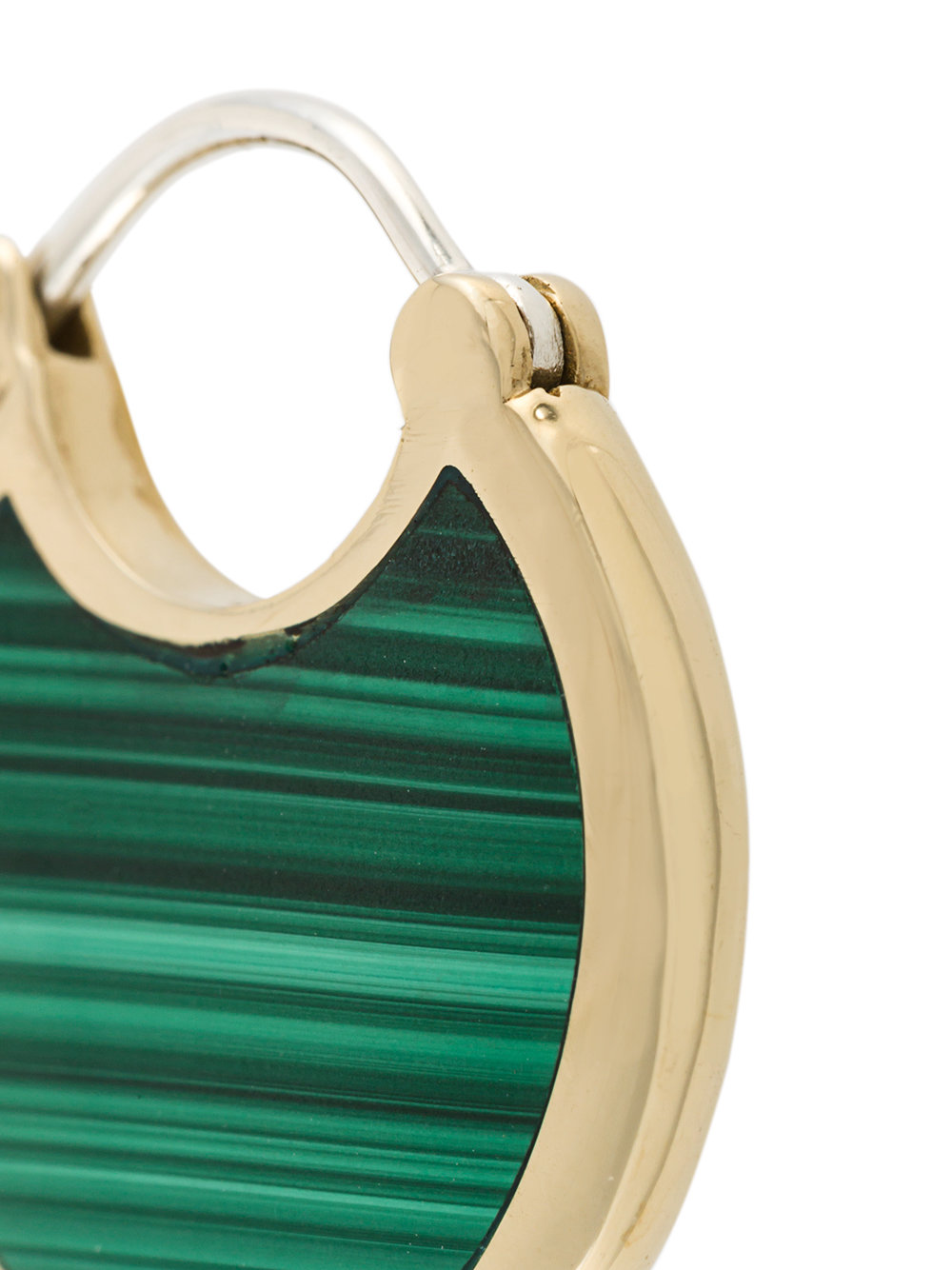 Mojave malachite earrings