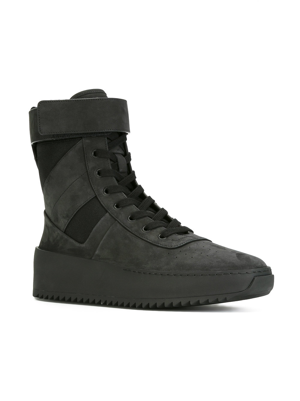 lace-up hi top sneakers 