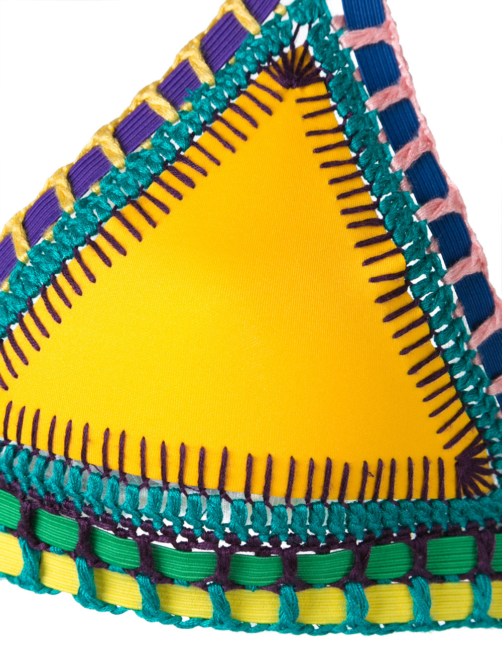 Embroidered Ro bikini top
