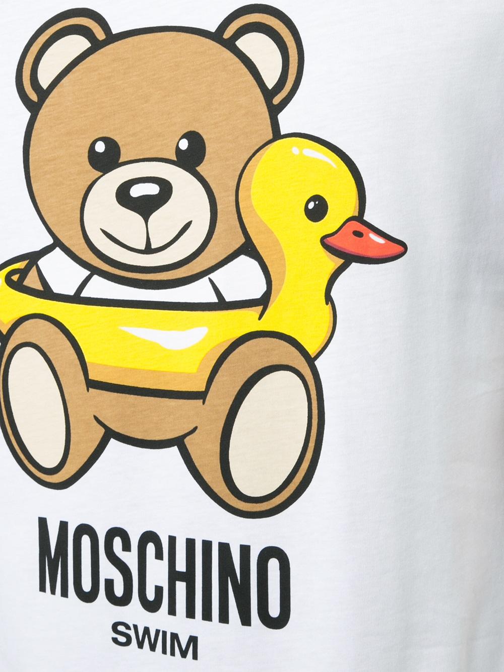 teddy and duck T-shirt