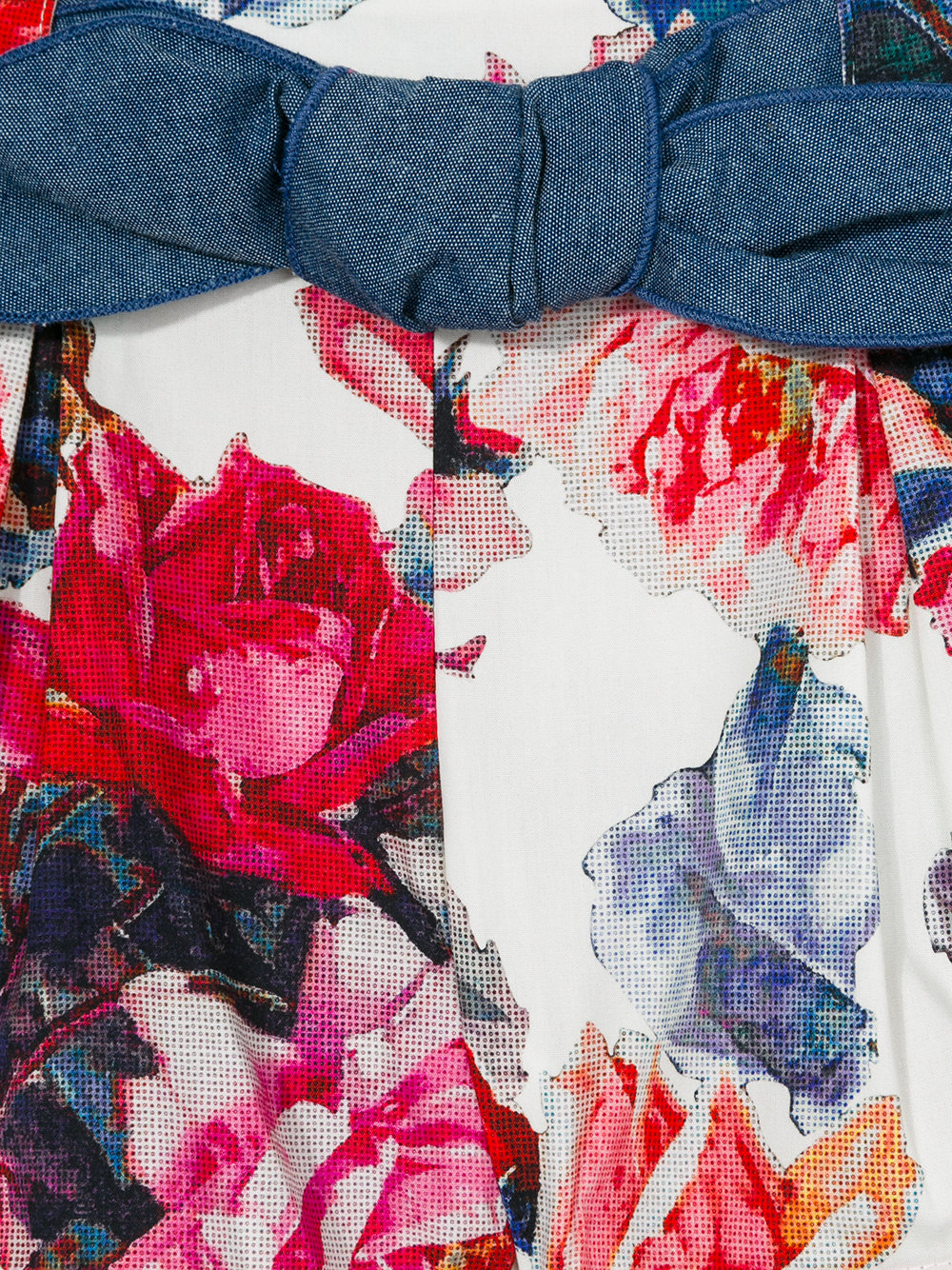 floral print shorts