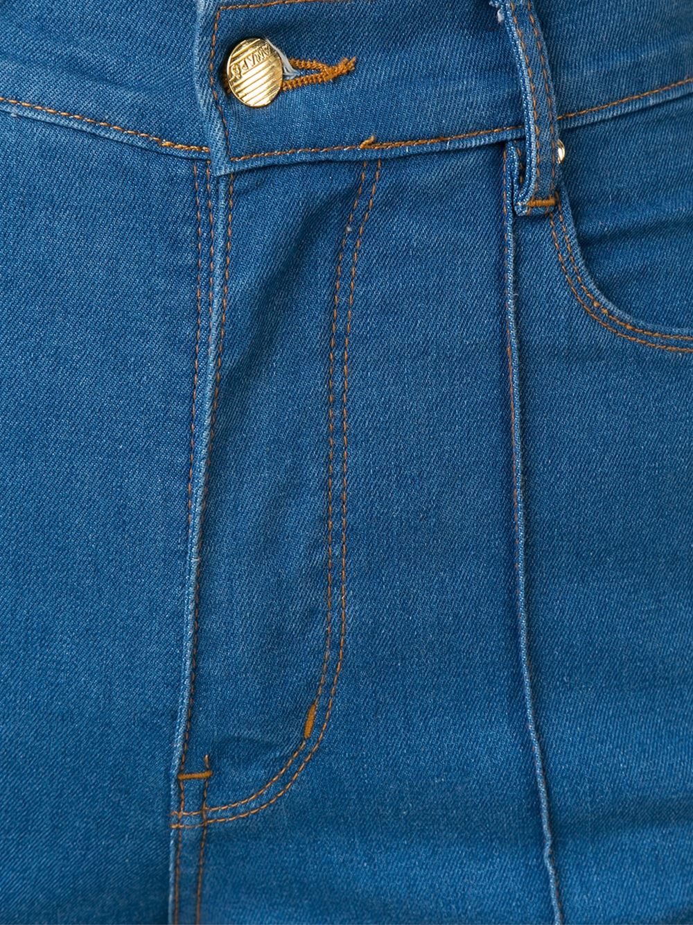 high waist flared jeans