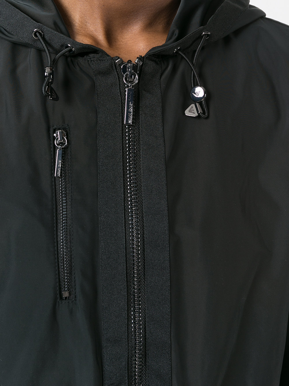 zip hooded jacket