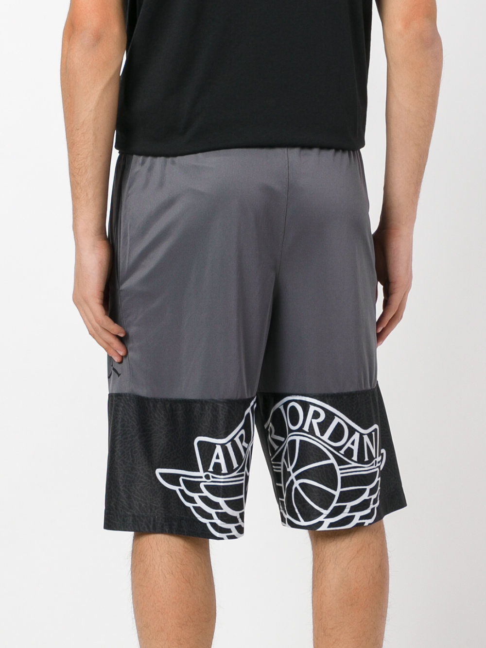 Jordan contrast hem shorts