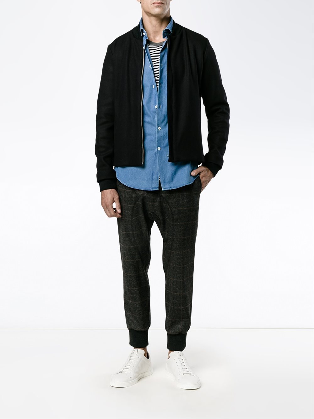 'Ween' denim shirt