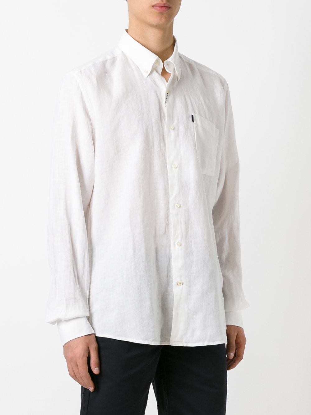 button-down Frank shirt