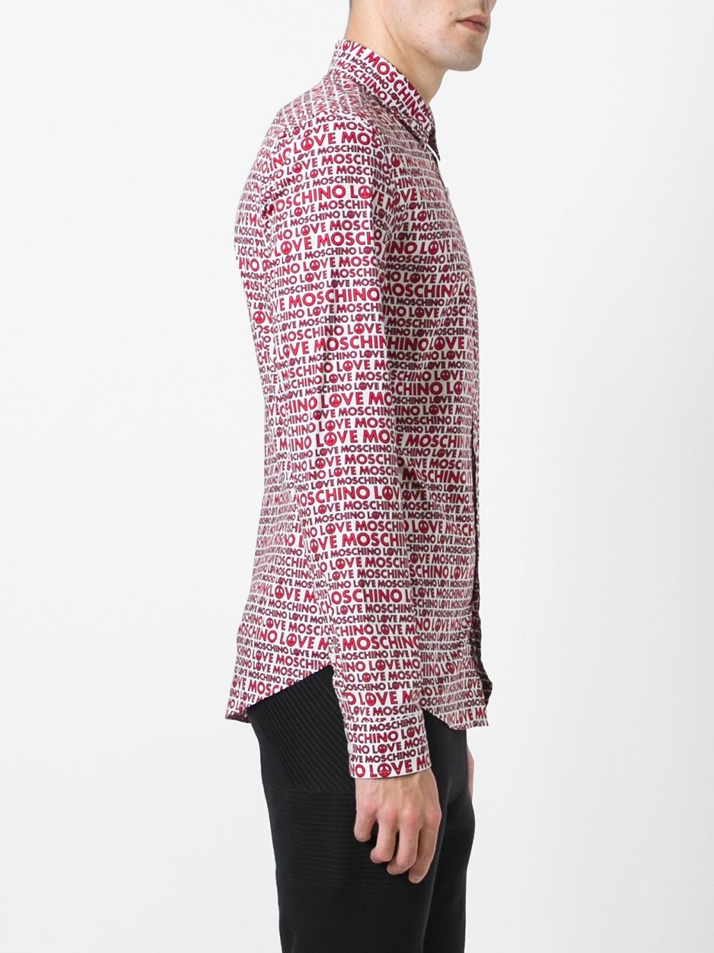 logo print shirt 