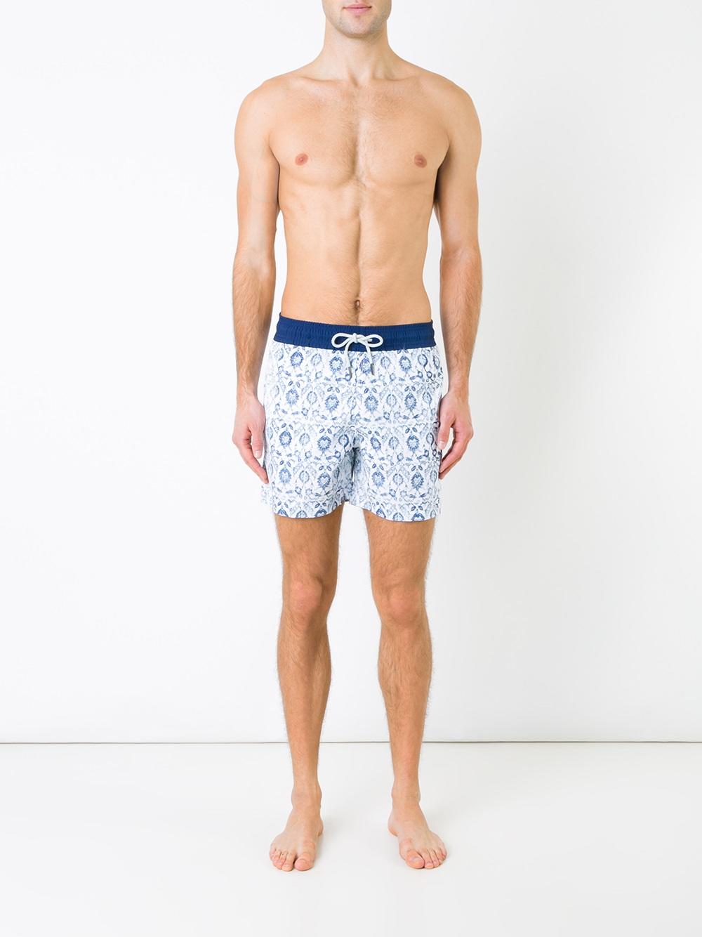 'Core Range' printed swim shorts