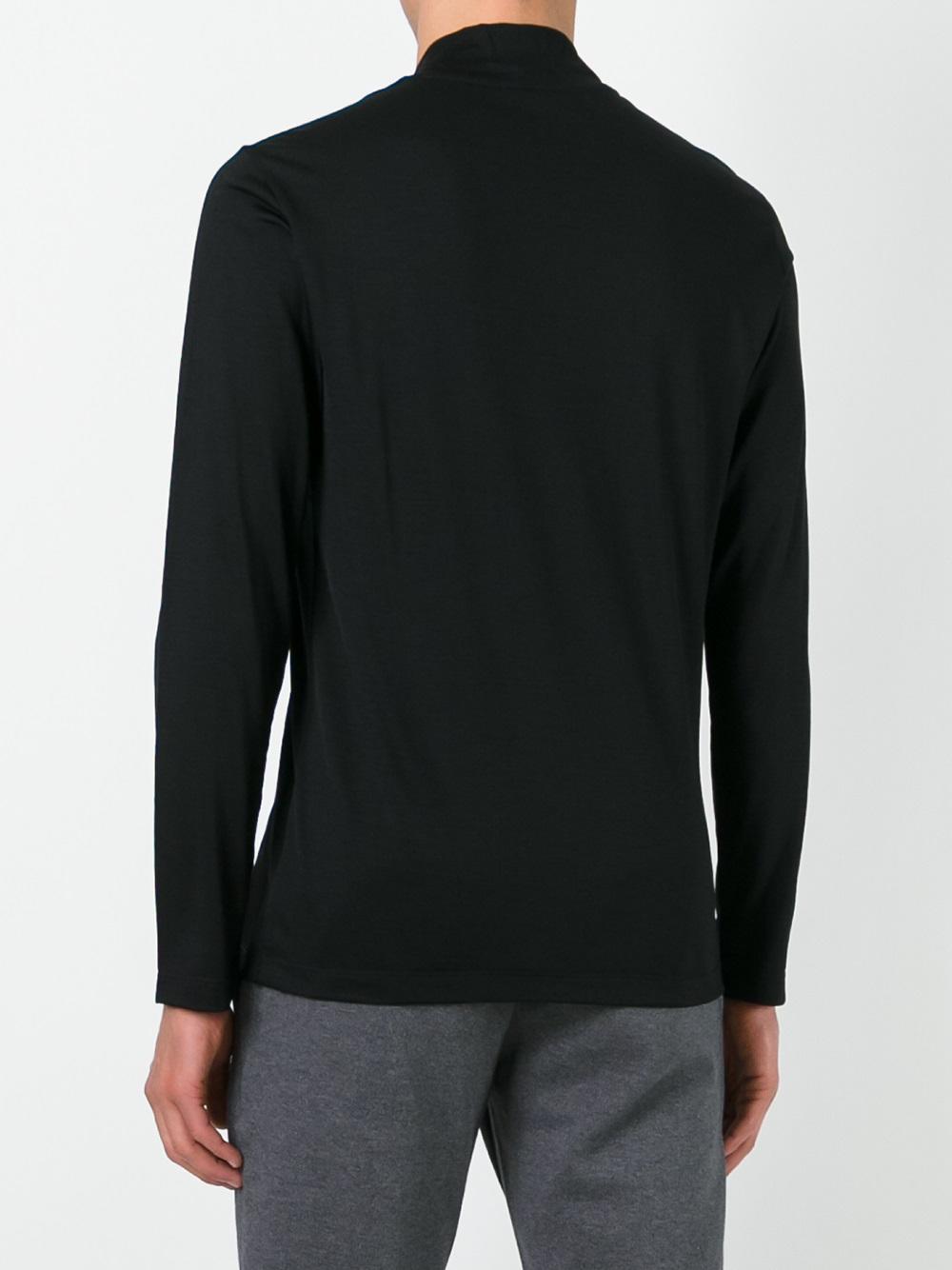 stand up collar jumper