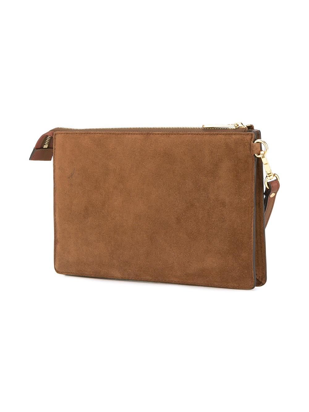 'Brooklyn' grommet detail pouch