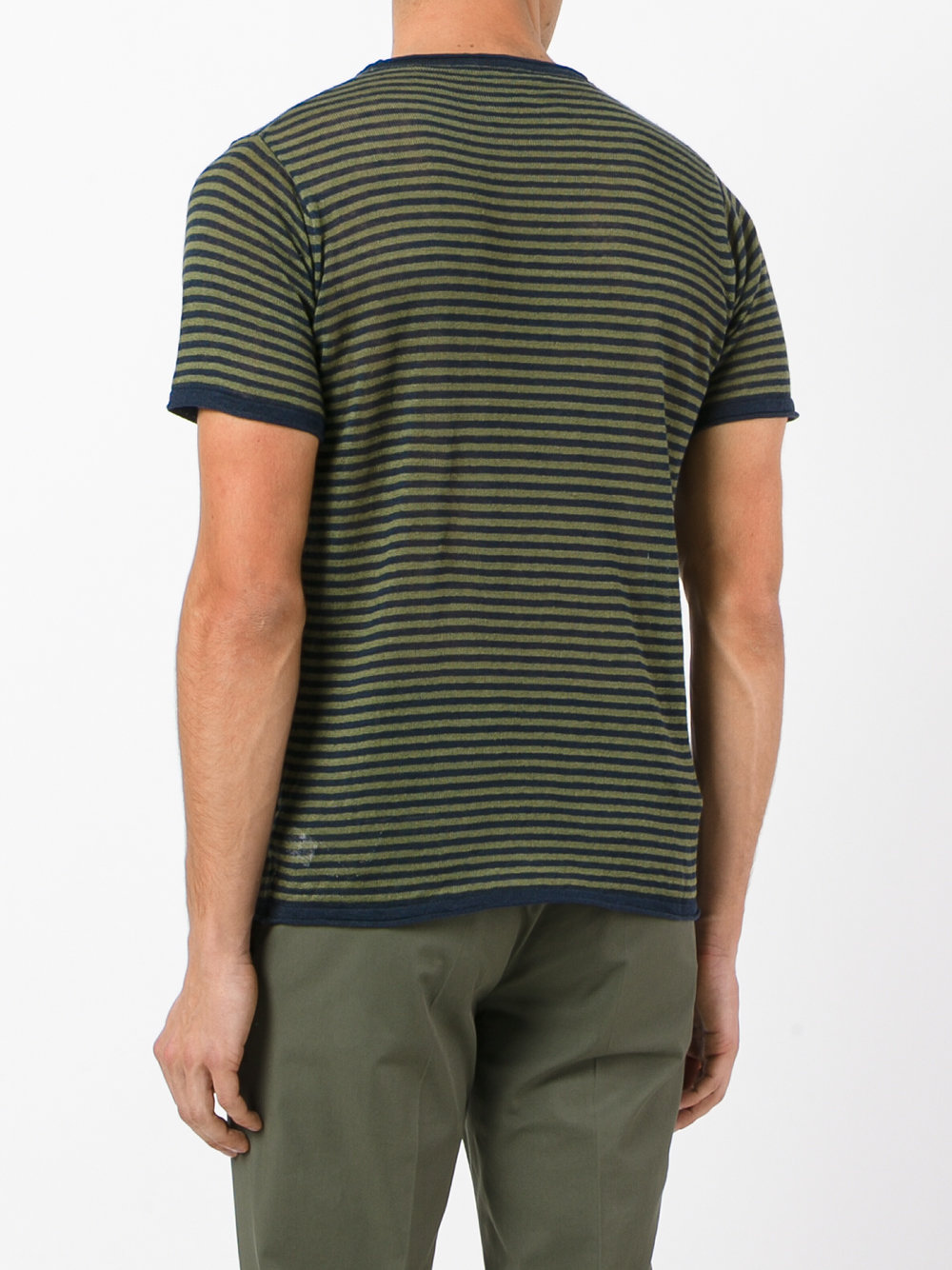 striped knit T-shirt 