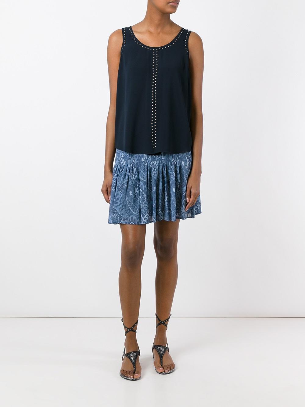 studded tank top