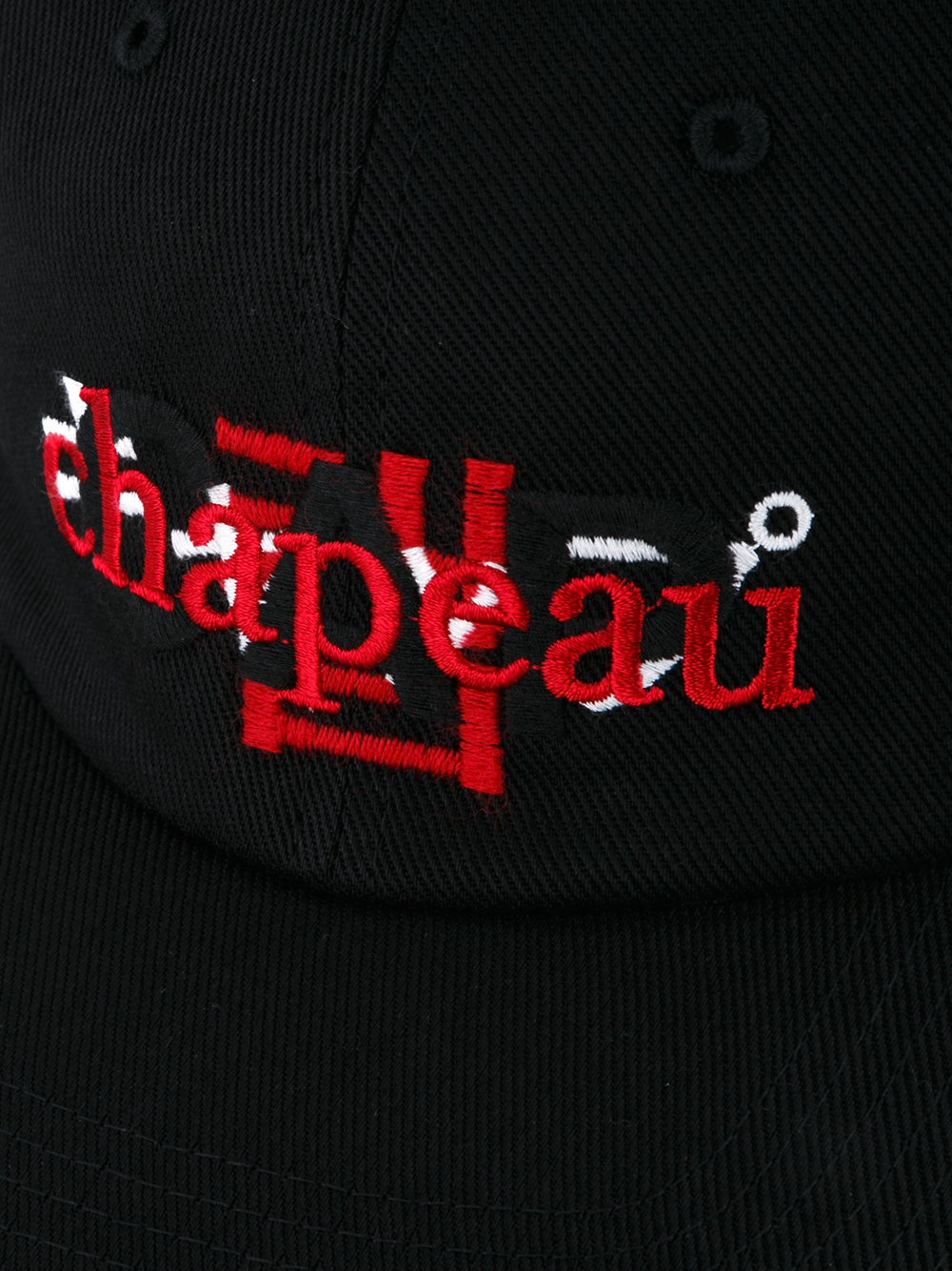 embroidered cap