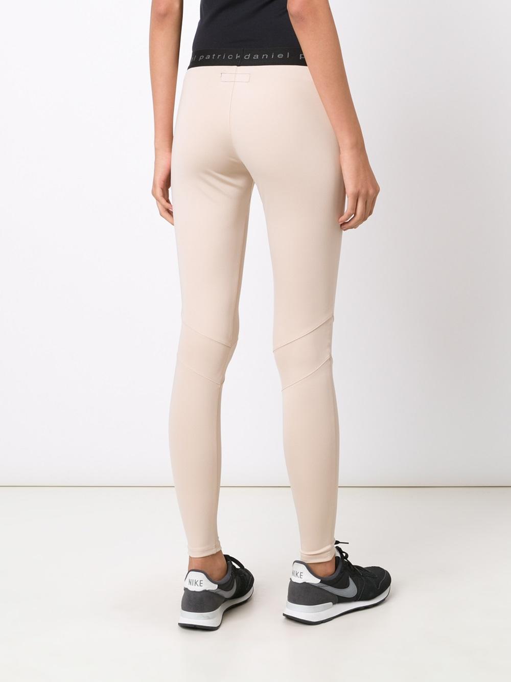 logo waist leggings