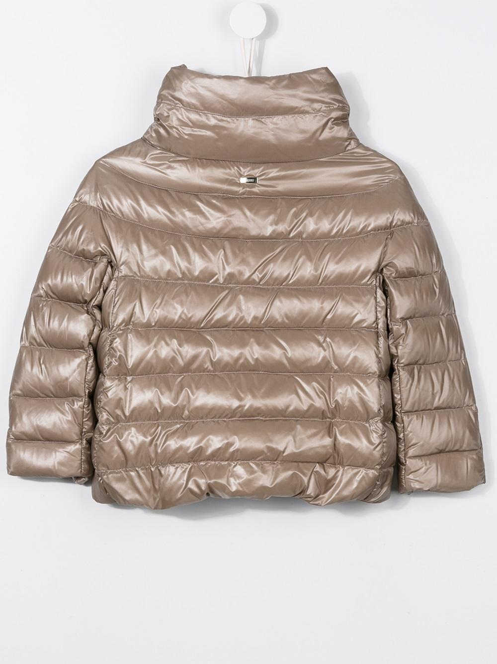 hooded down jacket