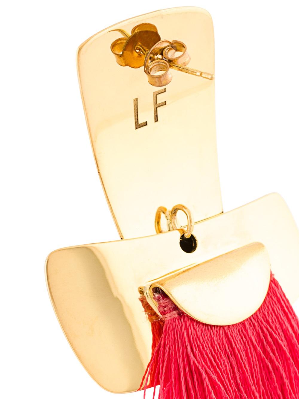 'Totem' tassel earrings