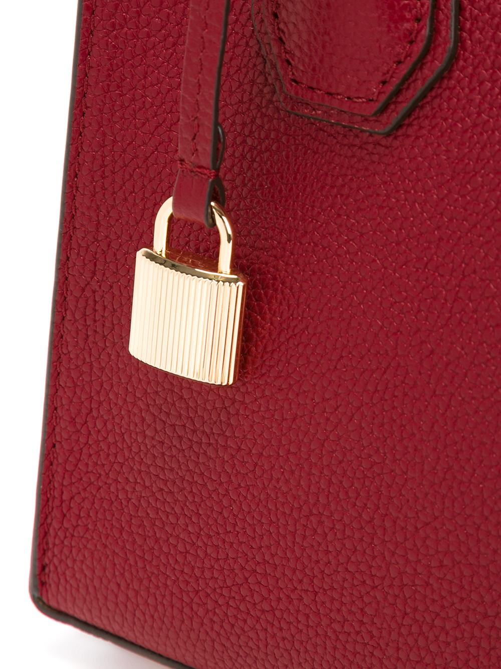 padlock charm tote 