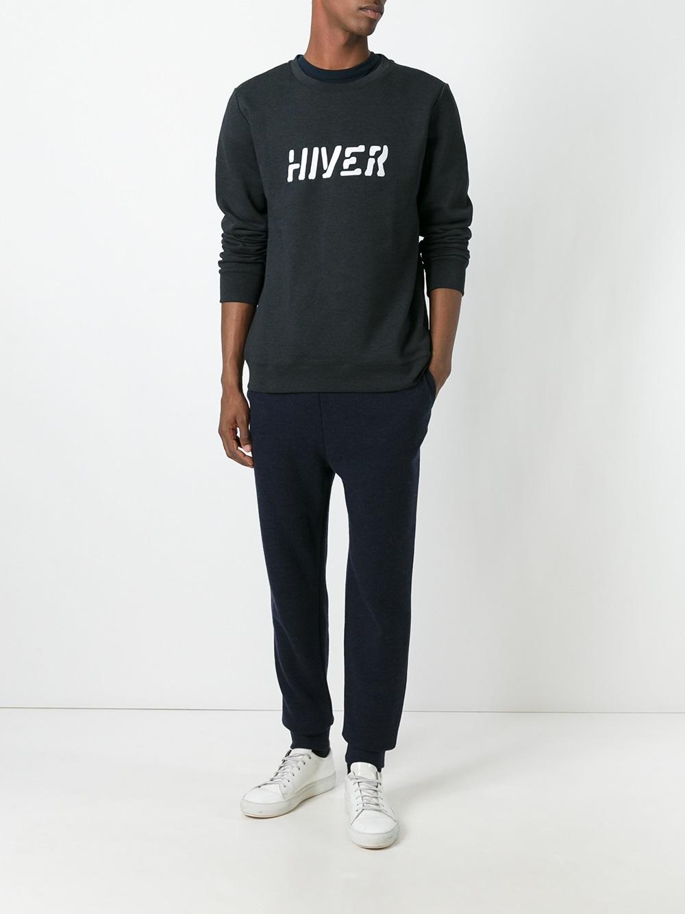 Hiver print sweatshirt