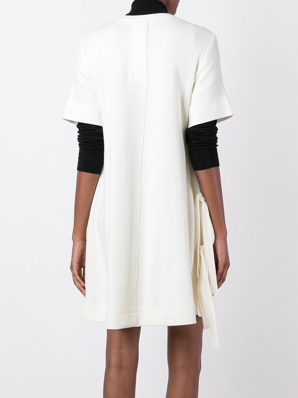 flared T-shirt dress