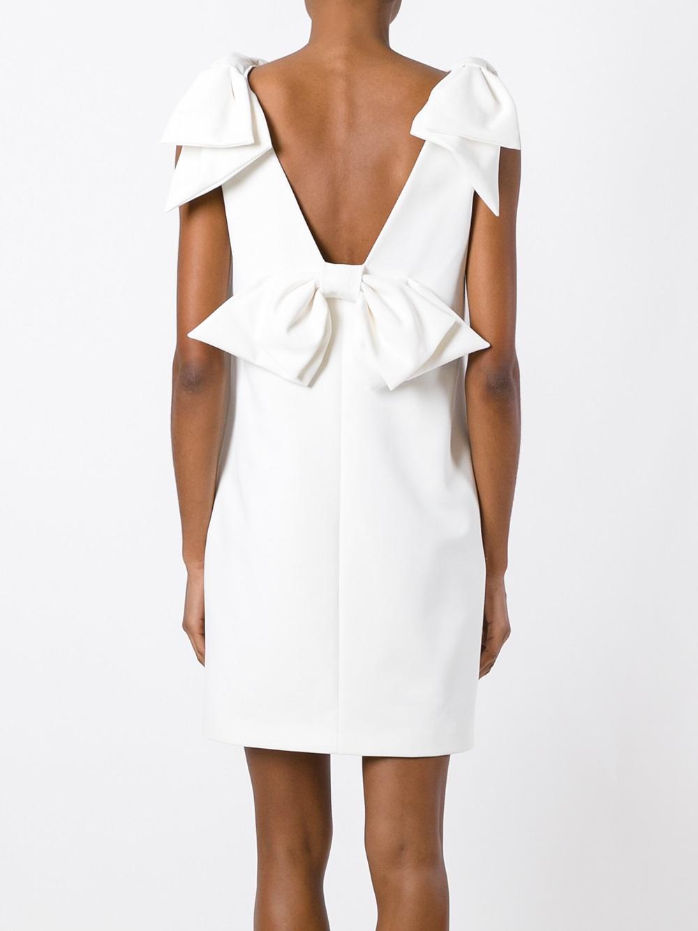 bow detail dress