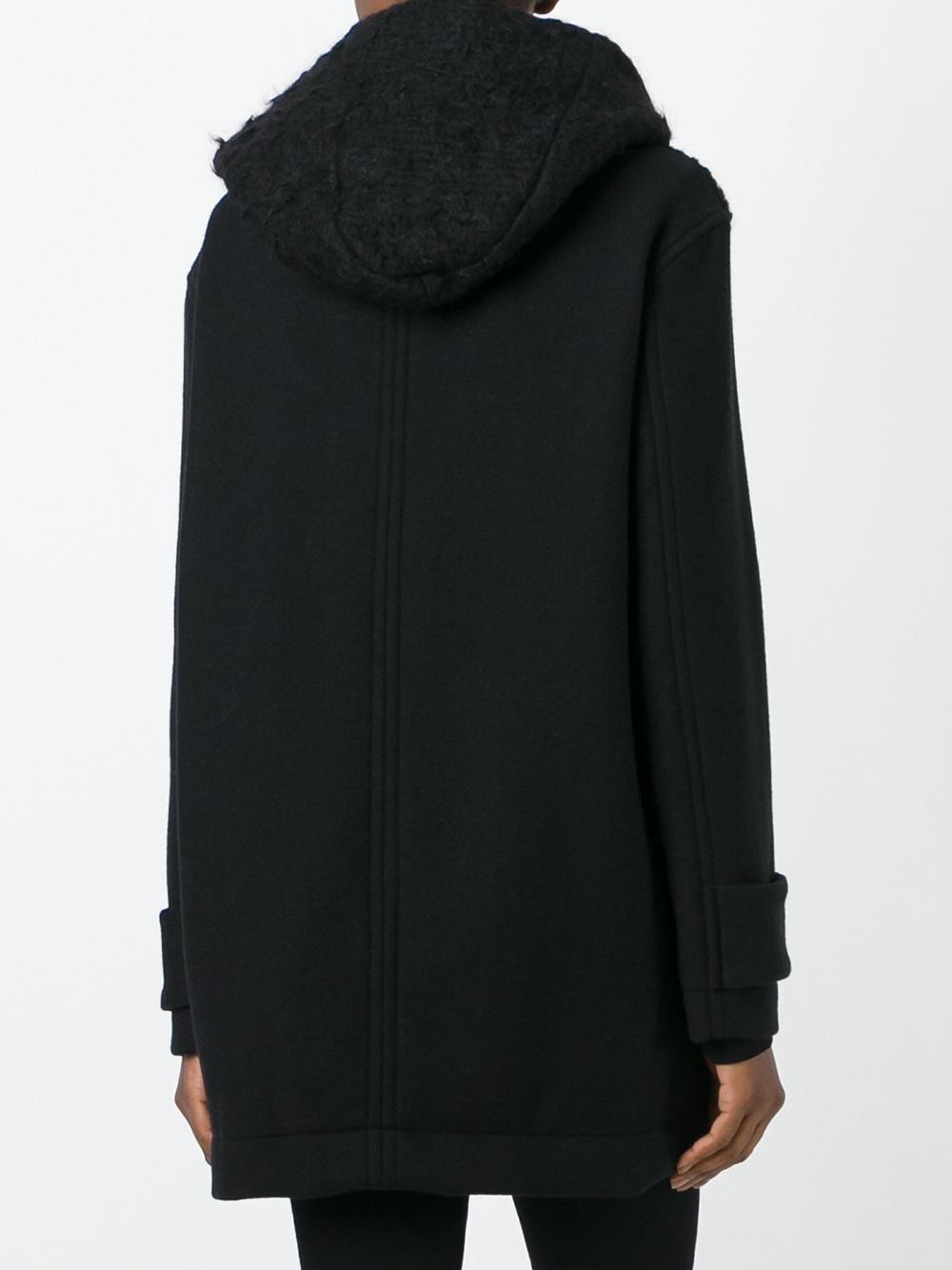 wrap front coat