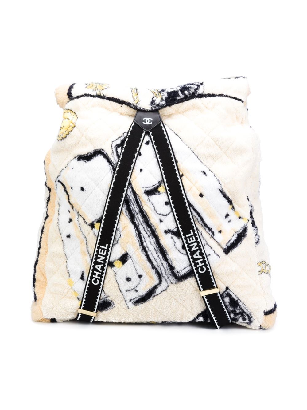 extra large terry backpack 
