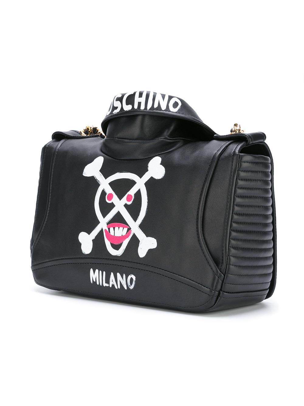 biker shoulder bag