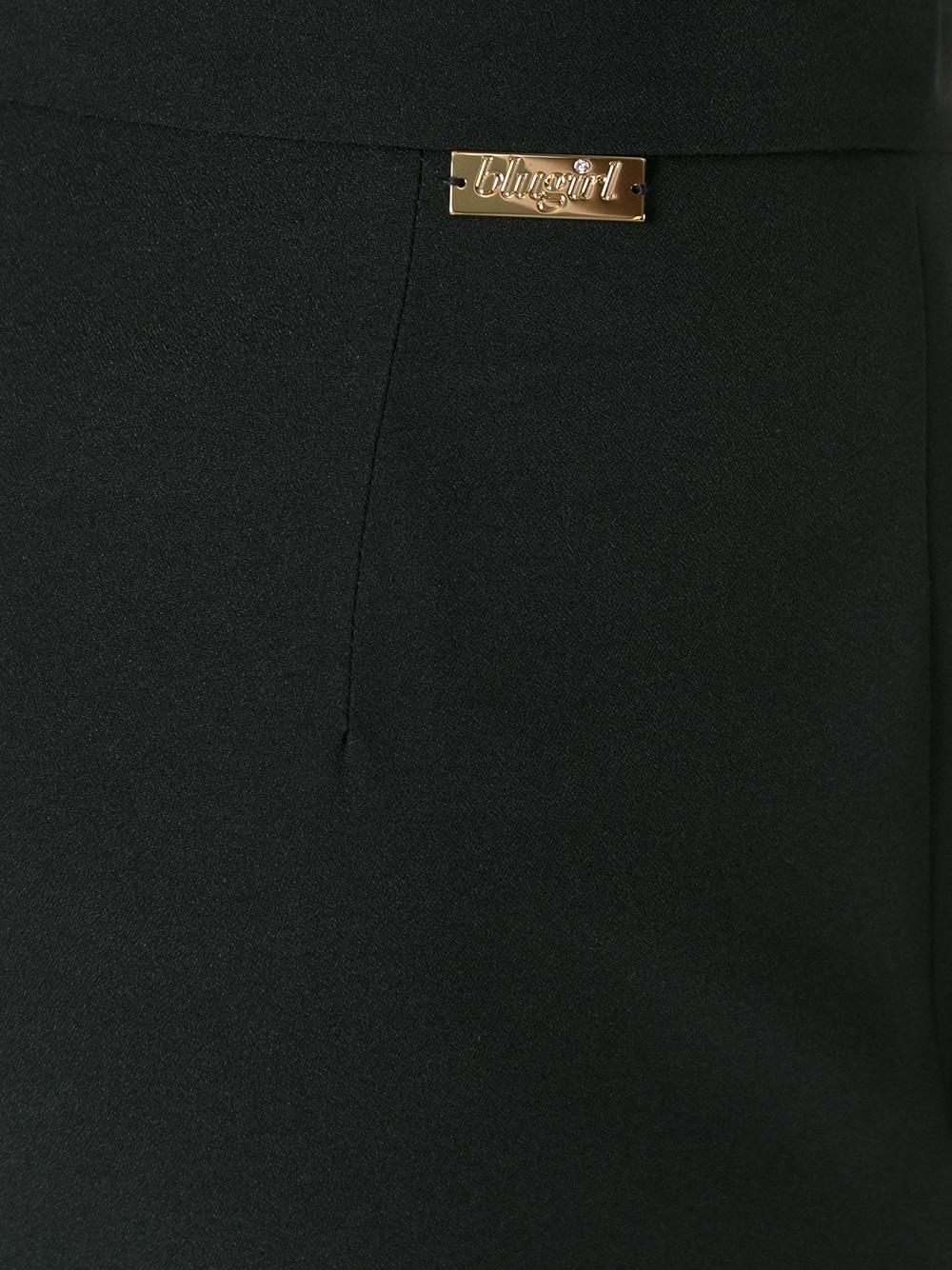 pleated cropped trousers