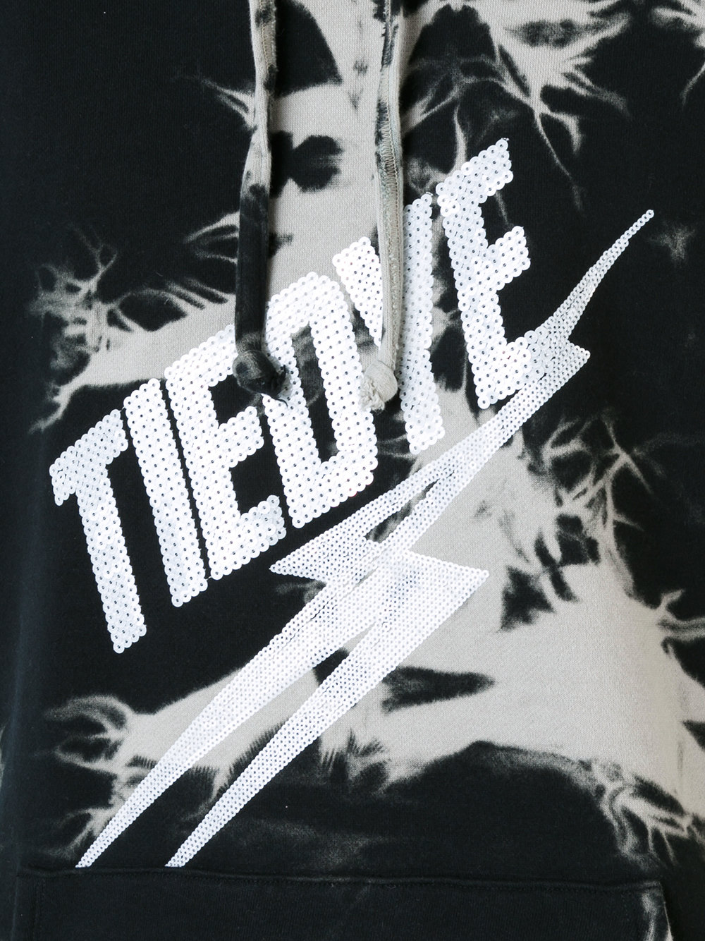 tie dye hooded tank