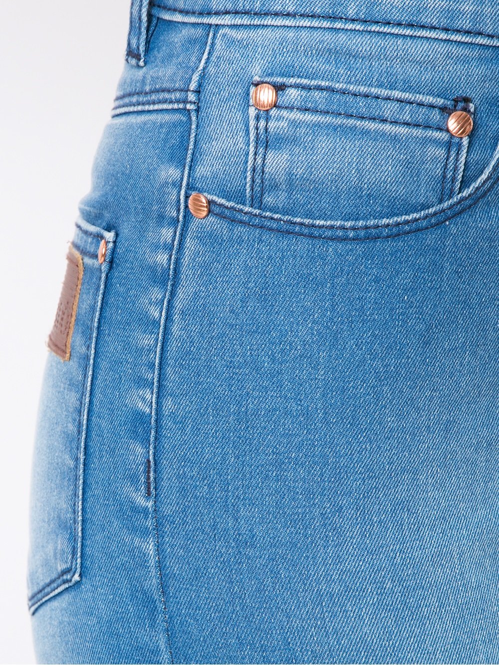high waist flared jeans