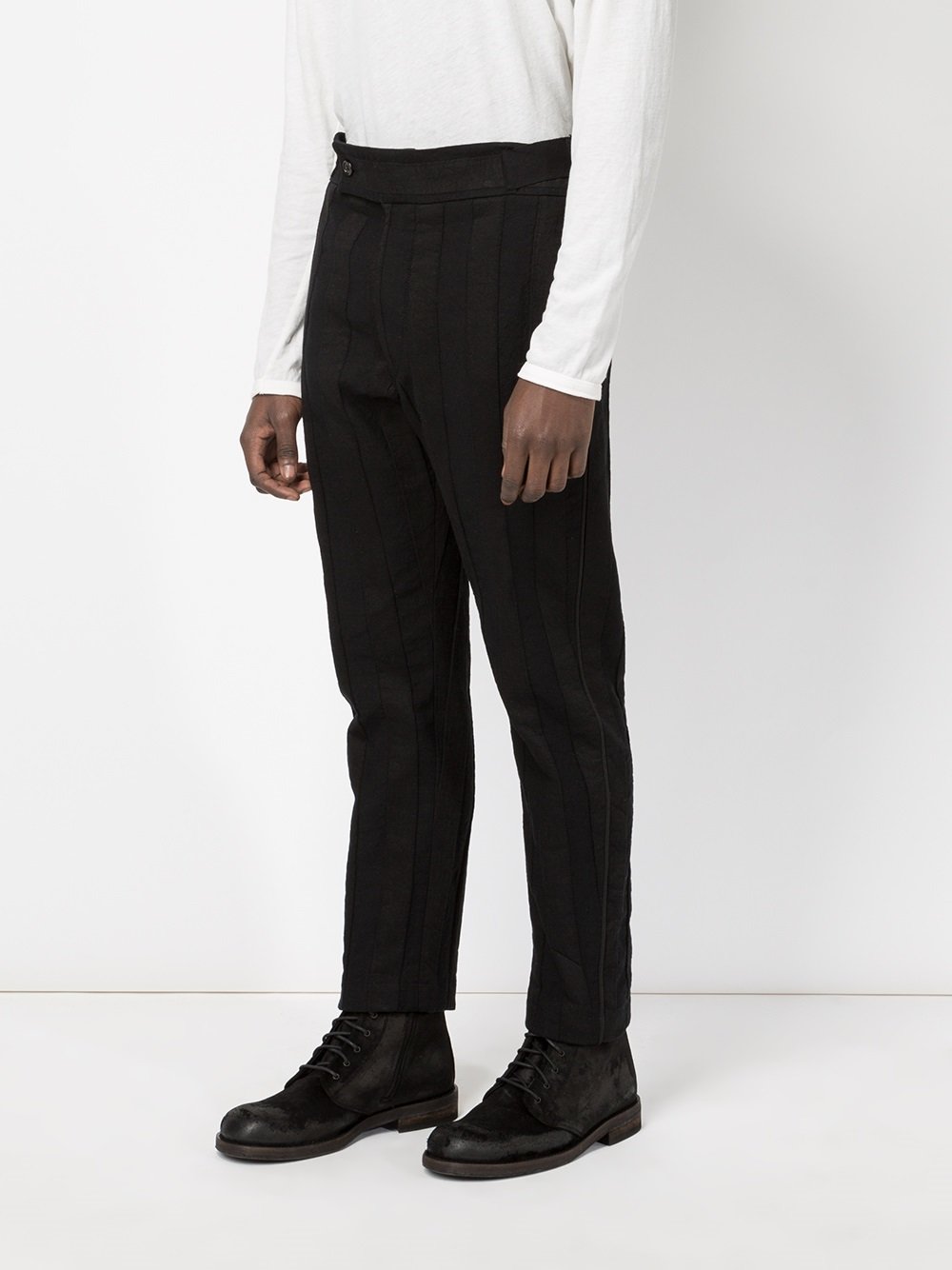 drawstring tailored trousers 