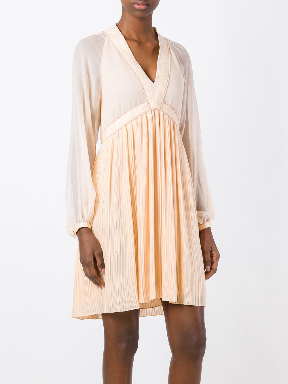 georgette flou dress