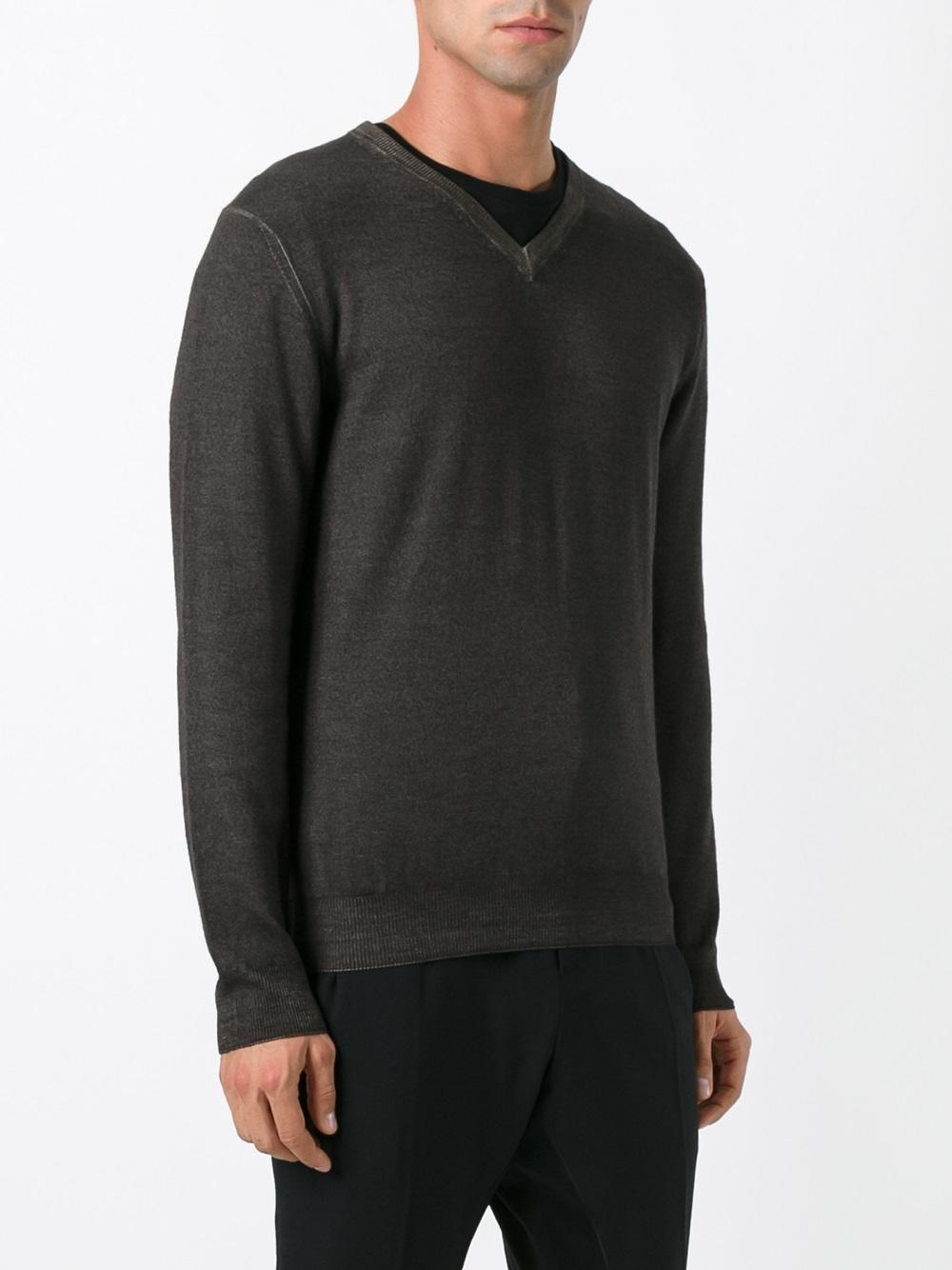 V-neck jumper