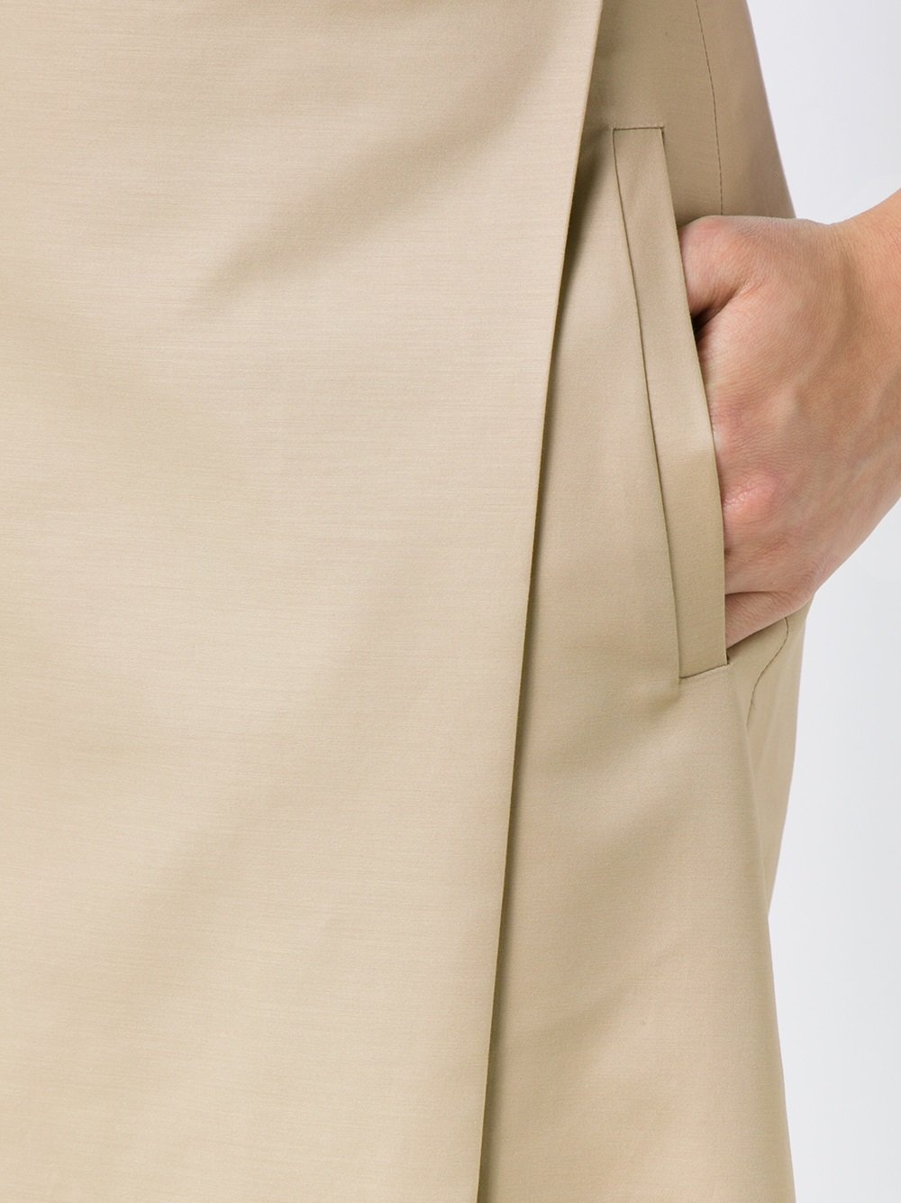 wrap style skirt