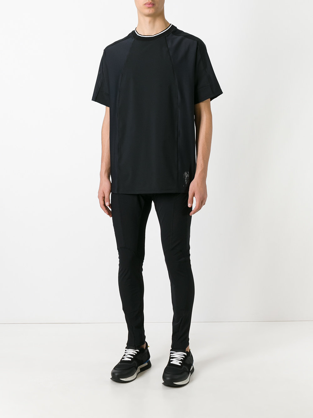 skinny fit trousers