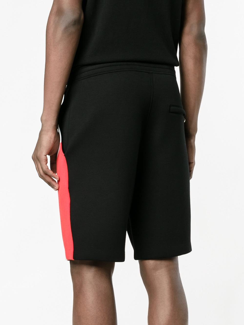 tricolour modernist shorts