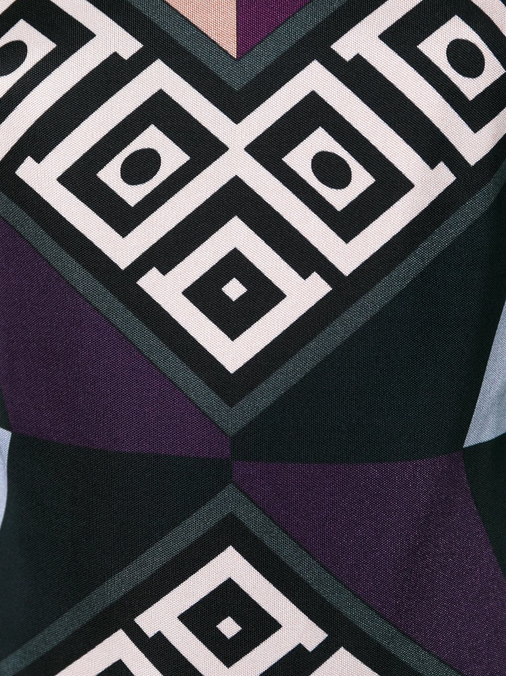 multi print dress