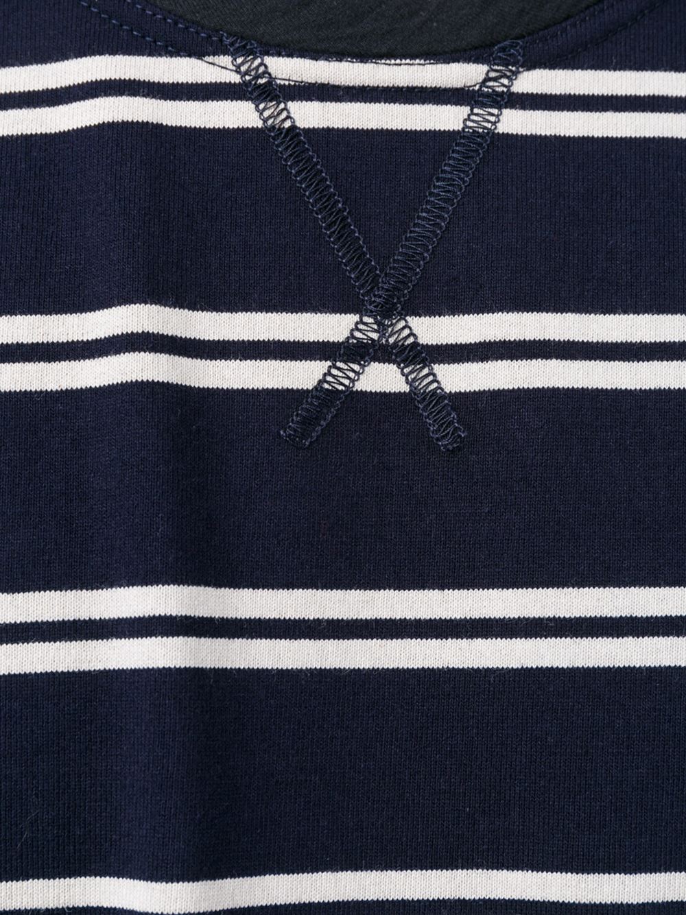 Striped Tech Sweatshirt