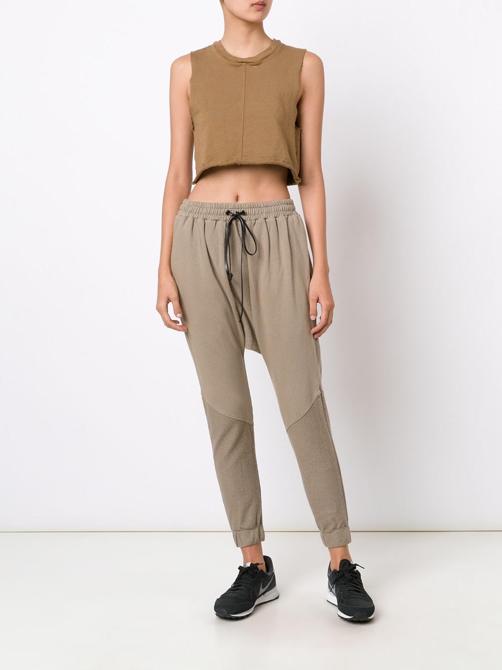 cropped vest