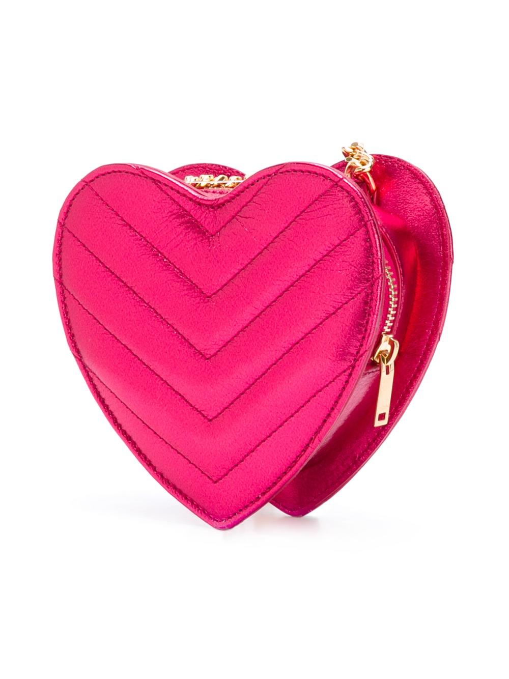 mini 'Love' crossbody heart bag