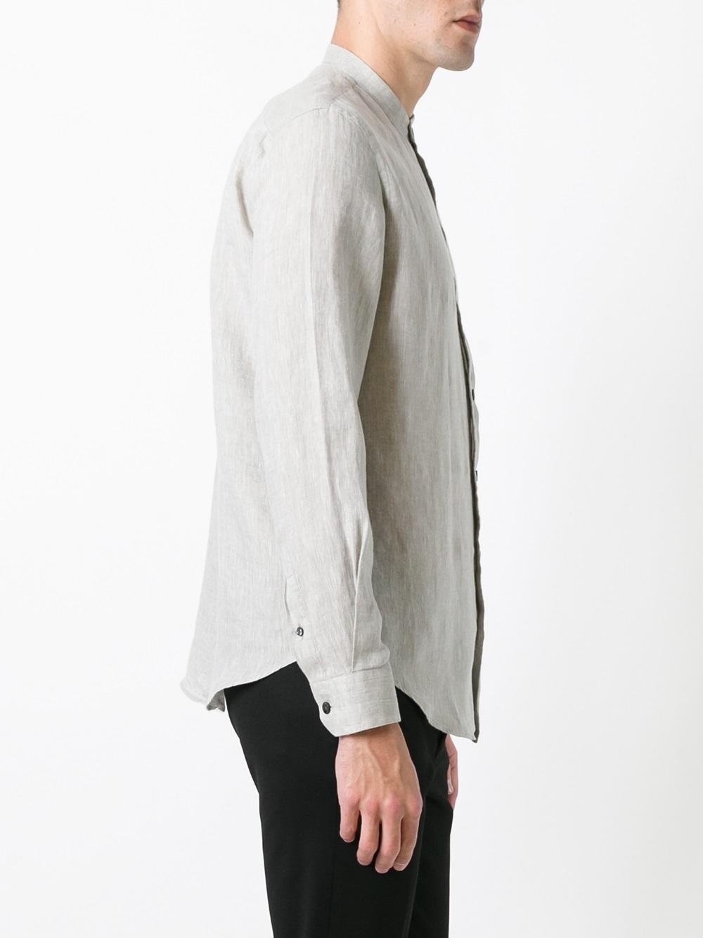 mandarin neck shirt