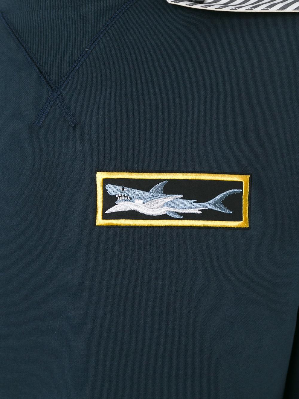 patched hoodie