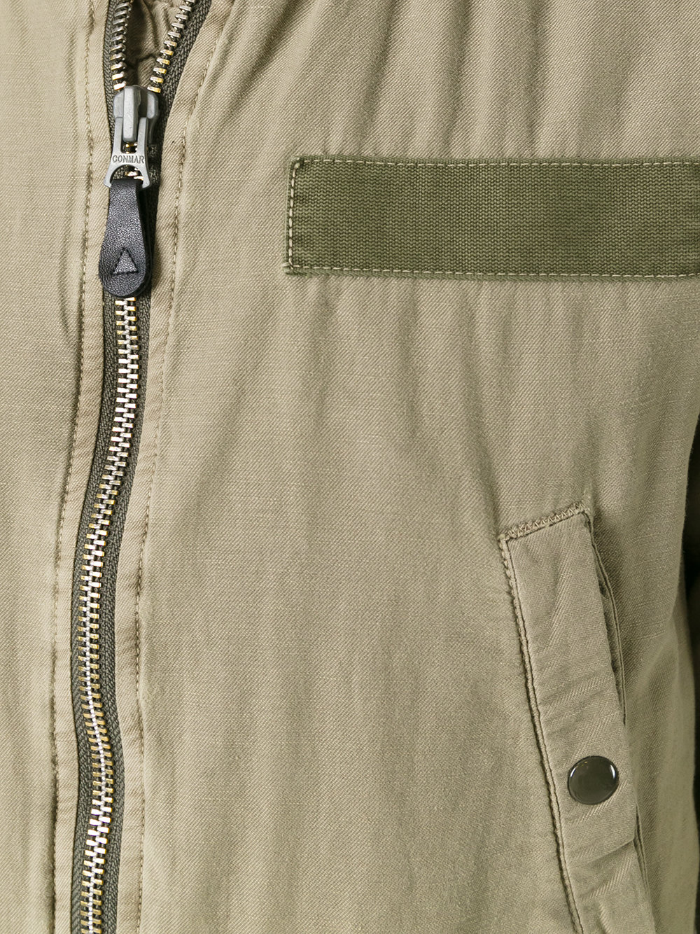 frayed cuffs bomber jacket