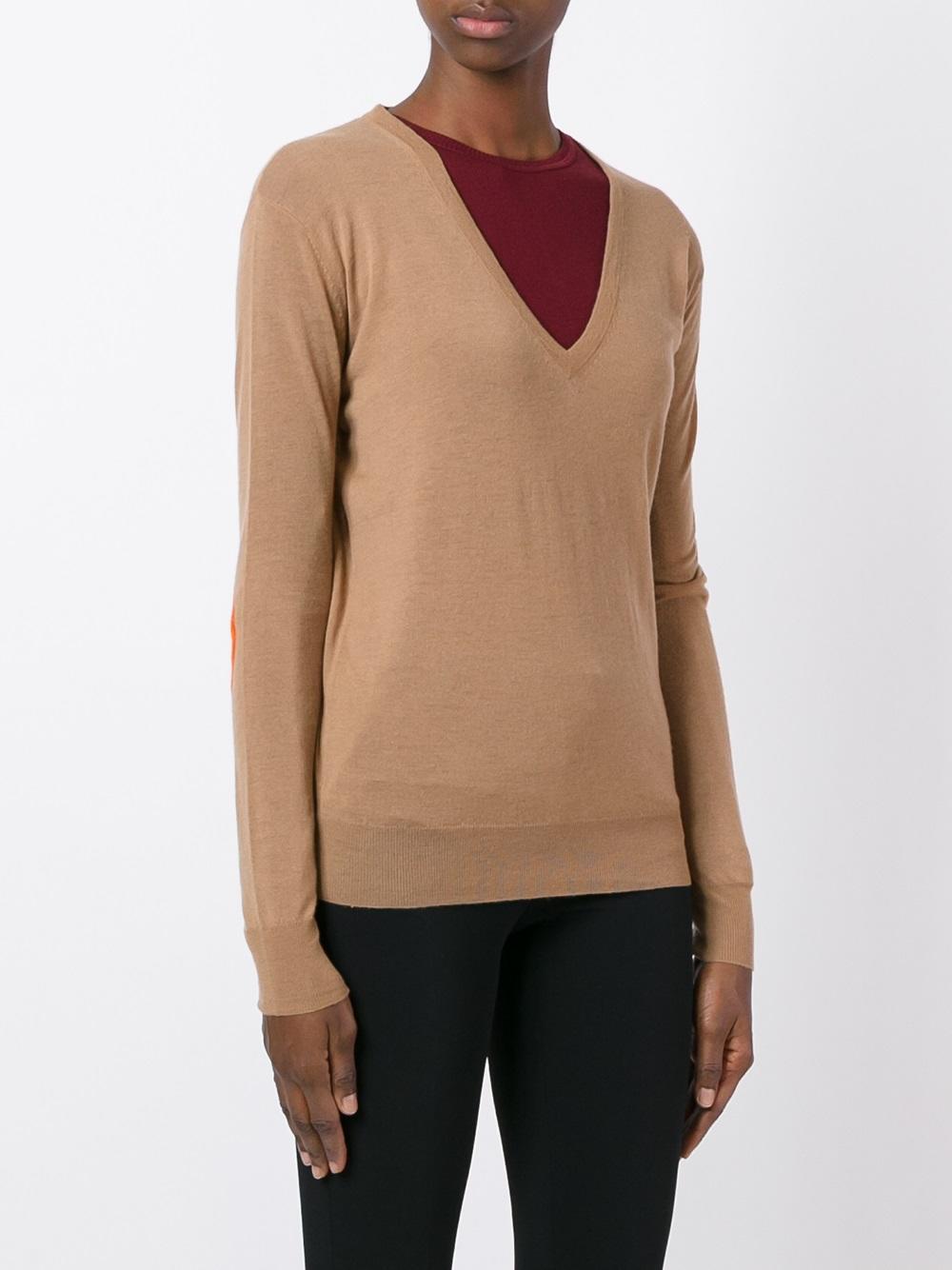 V-neck jumper