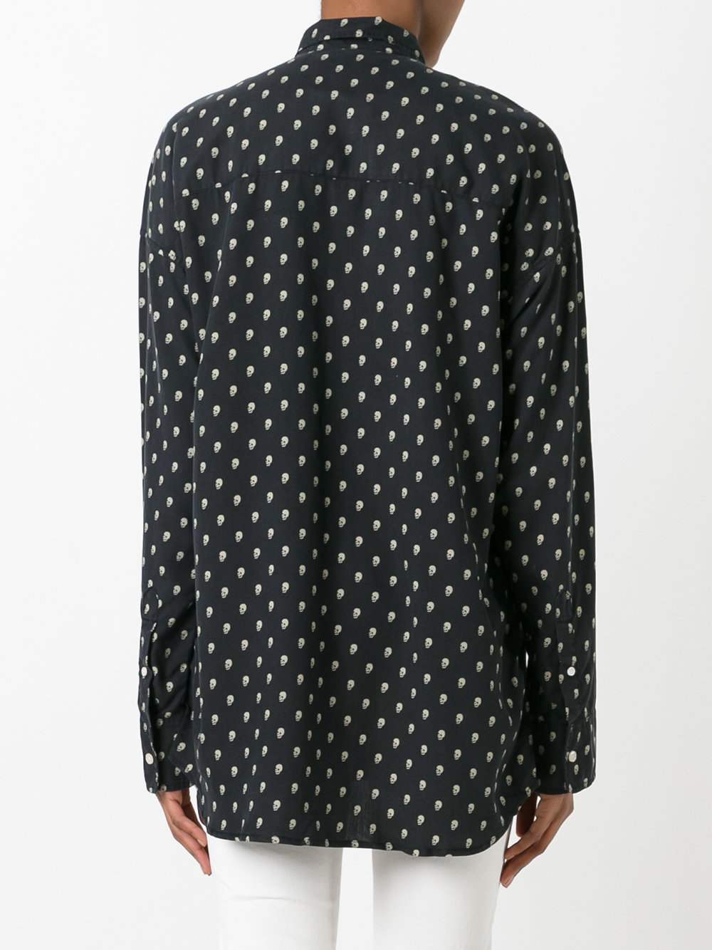 skull print shirt 
