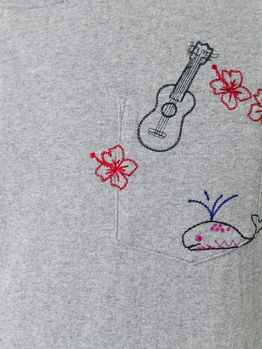 embroidered chest t-shirt