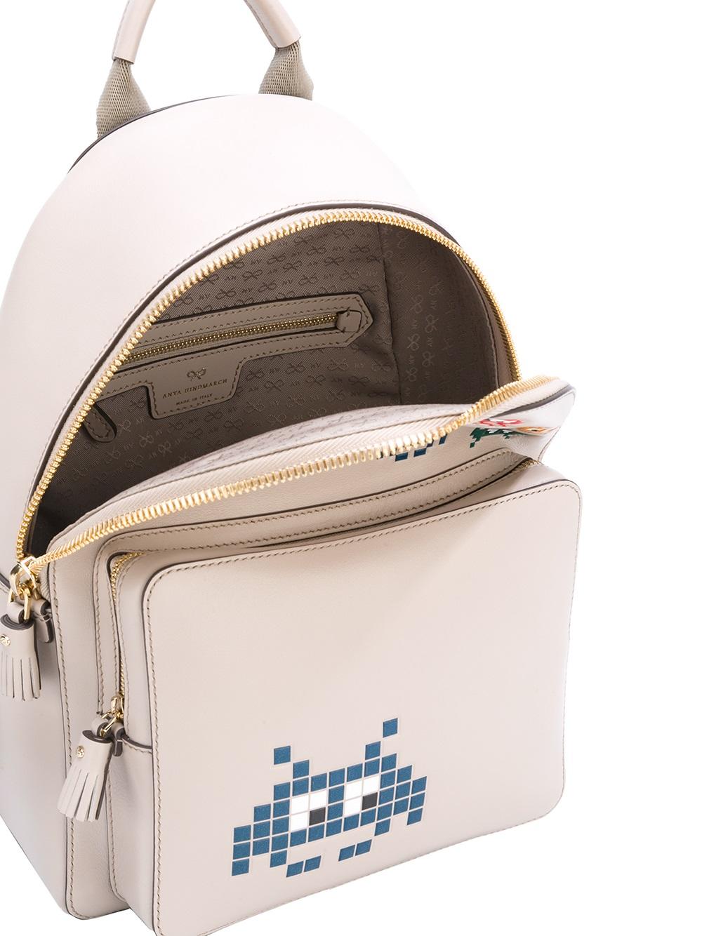 'Space Invaders' backpack