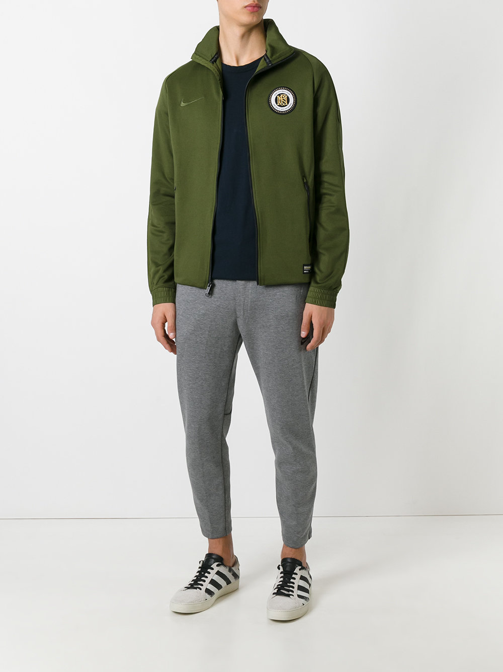 tech fleece cropped track pants