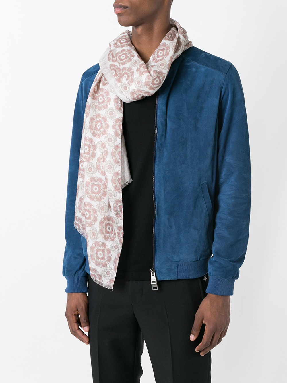 floral print scarf